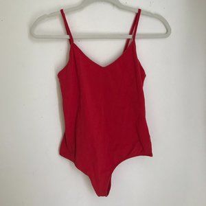 RED PACSUN BODYSUIT size M